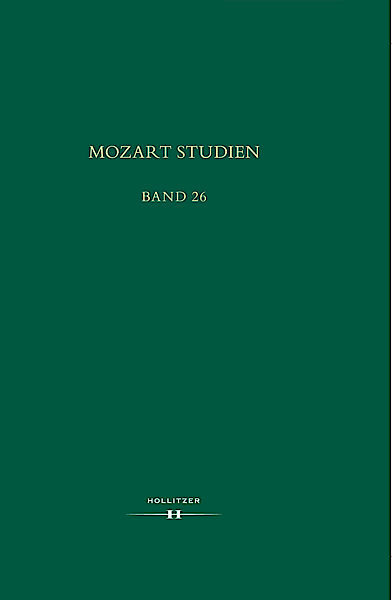 Cover Mozart Studien Band 26