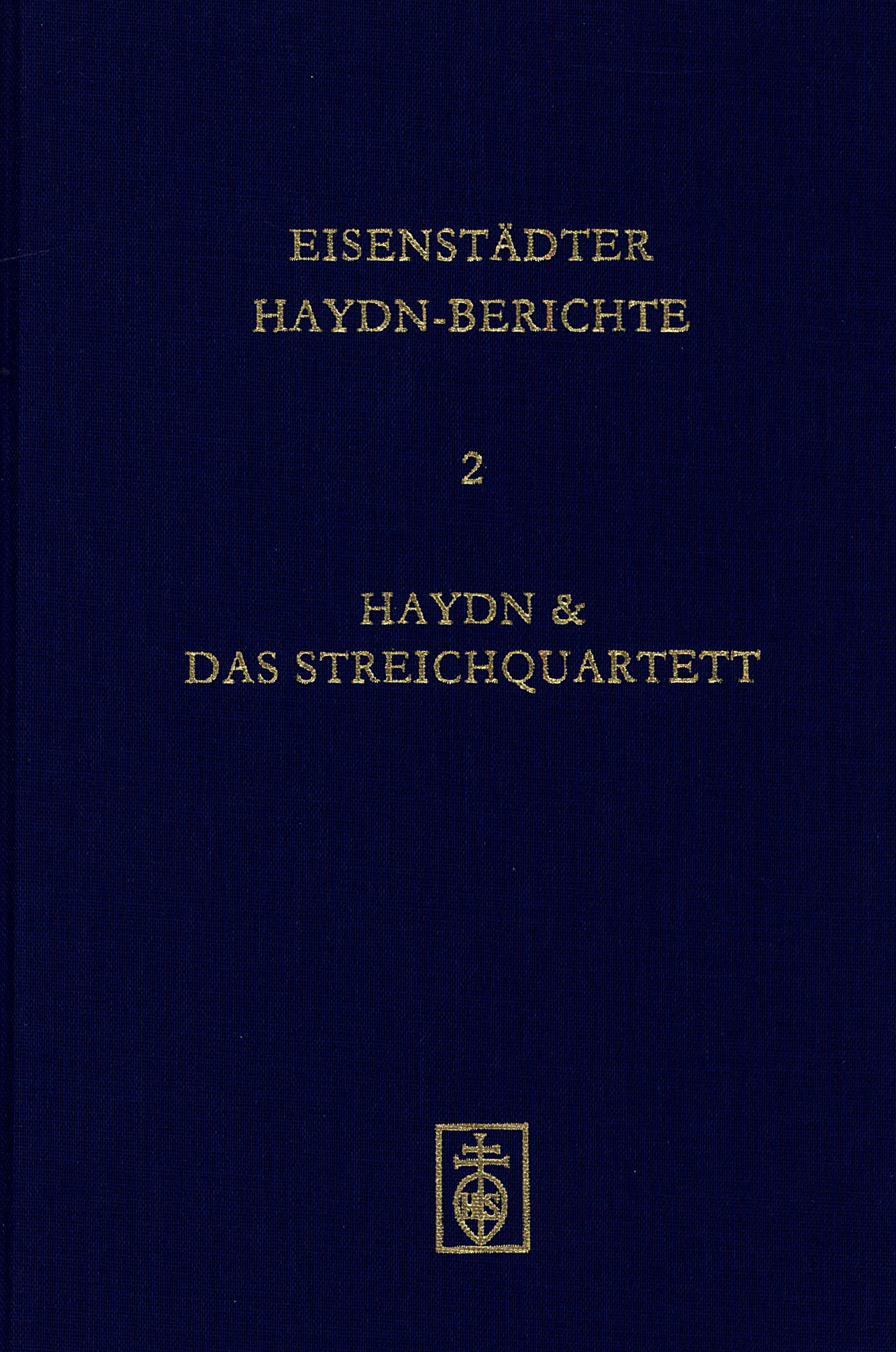 Cover Internationales musikwissenschaftliches Symposium „Haydn & Das Streichquartett“