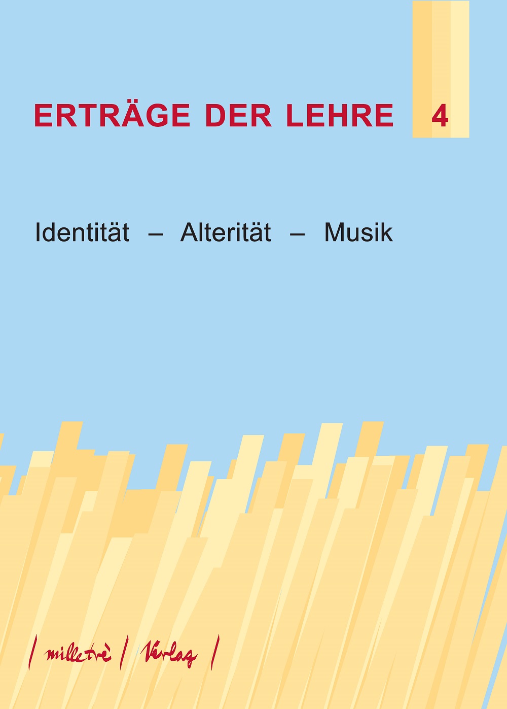 Cover Identität – Alterität – Musik