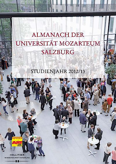 Cover Almanach der Universität Mozarteum Salzburg