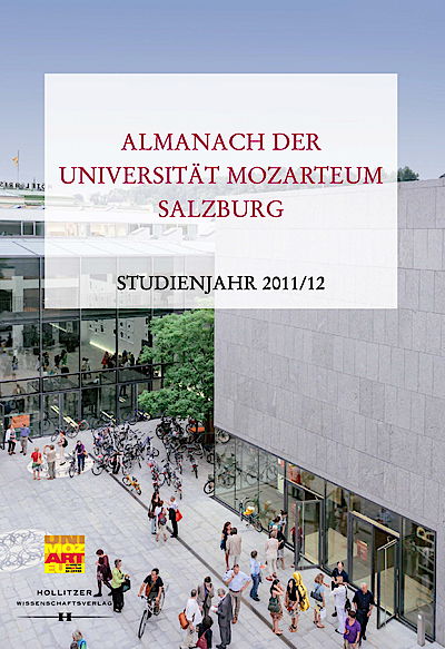 Cover Almanach der Universität Mozarteum Salzburg