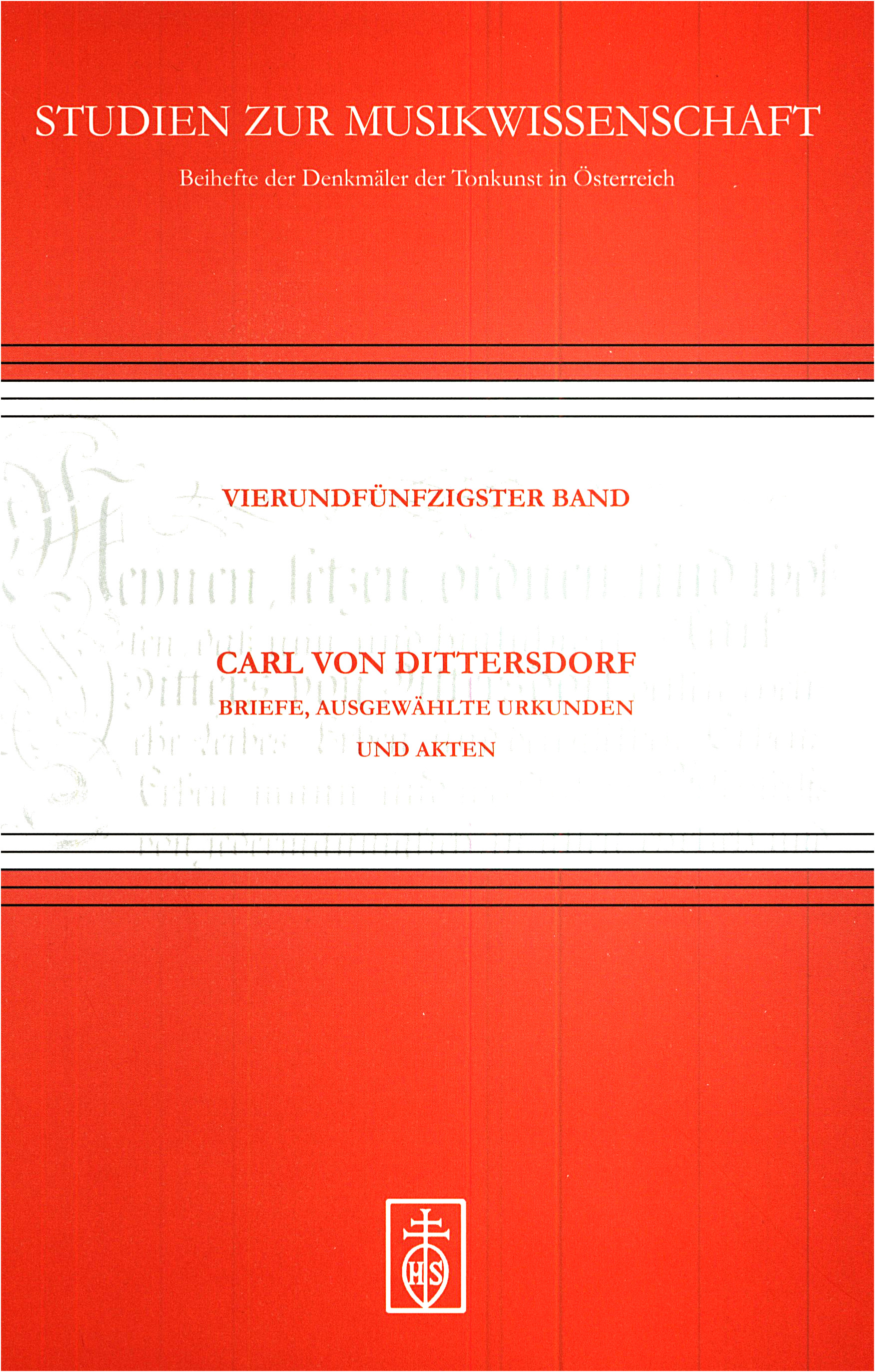 Cover Studien zur Musikwissenschaft - Beihefte der Denkmäler der Tonkunst in Österreich. Band 54