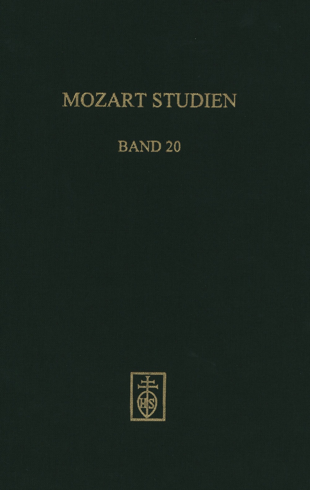 Cover Mozart Studien Band 20