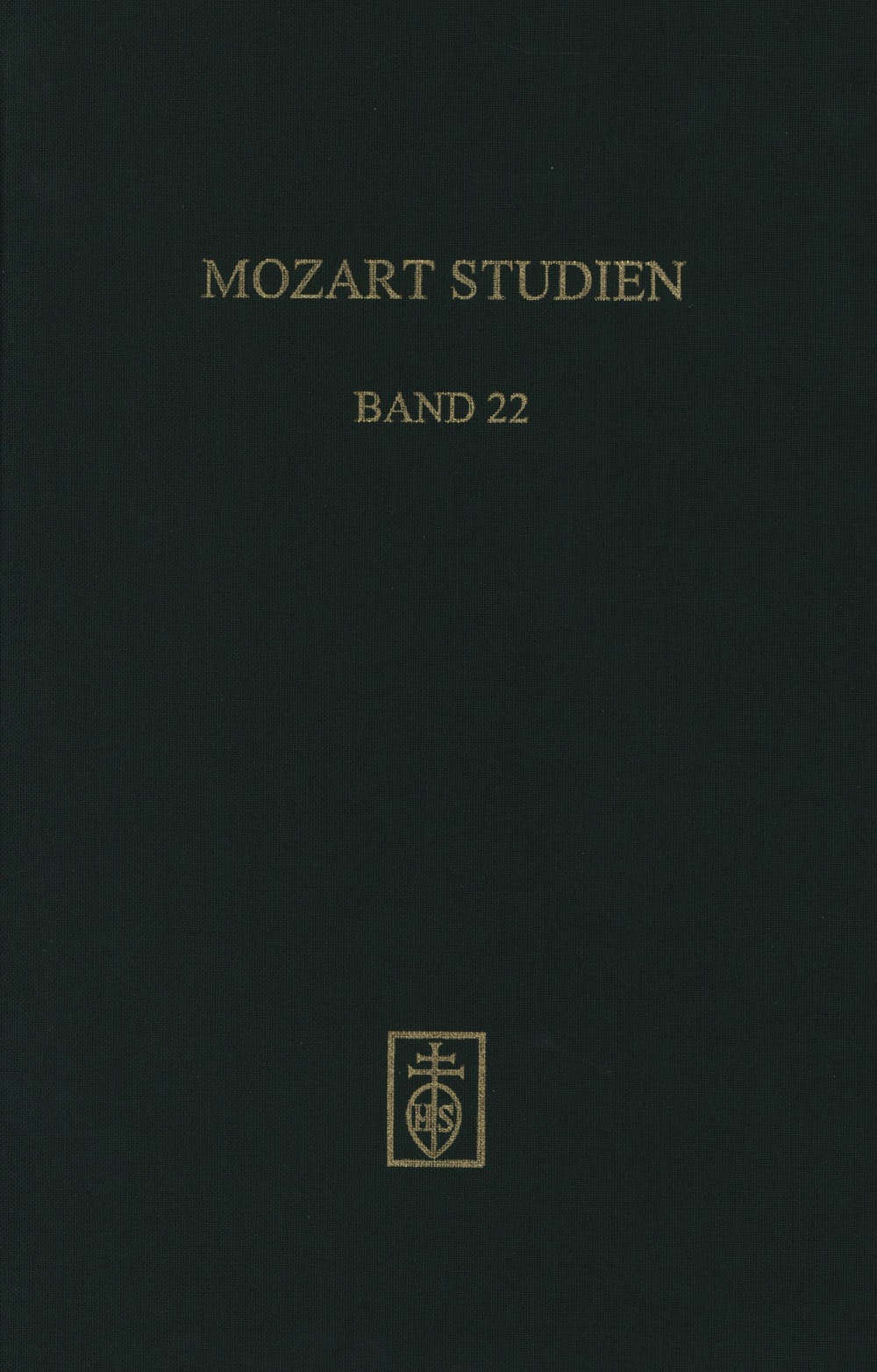 Cover Mozart Studien Band 22