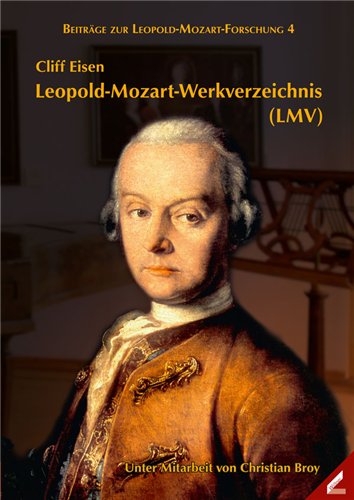 Cover Leopold Mozart-Werkverzeichnis (LMV)