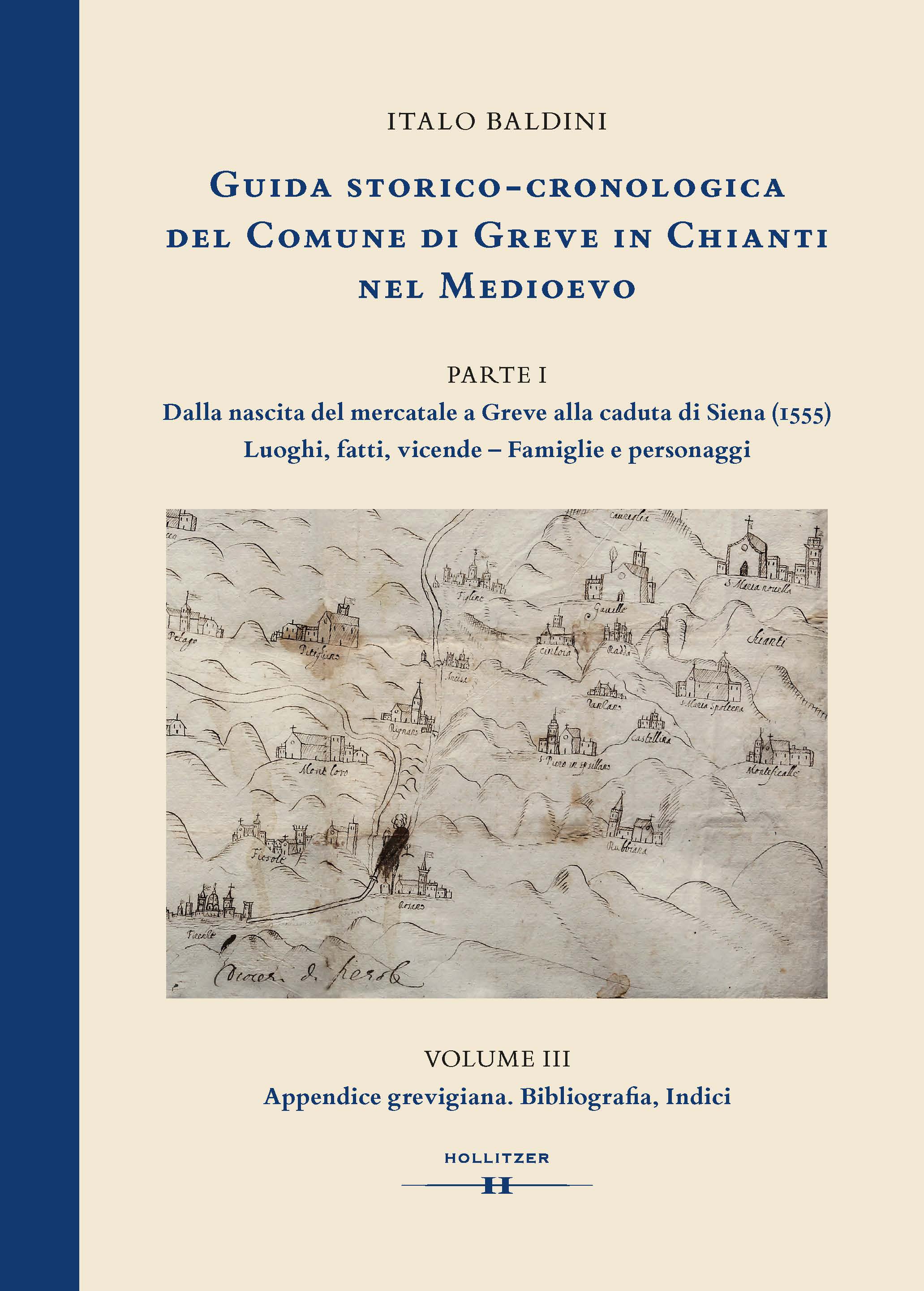 Cover GUIDA STORICO-CRONOLOGICA DEL COMUNE DI GREVE IN CHIANTI NEL MEDIOEVO