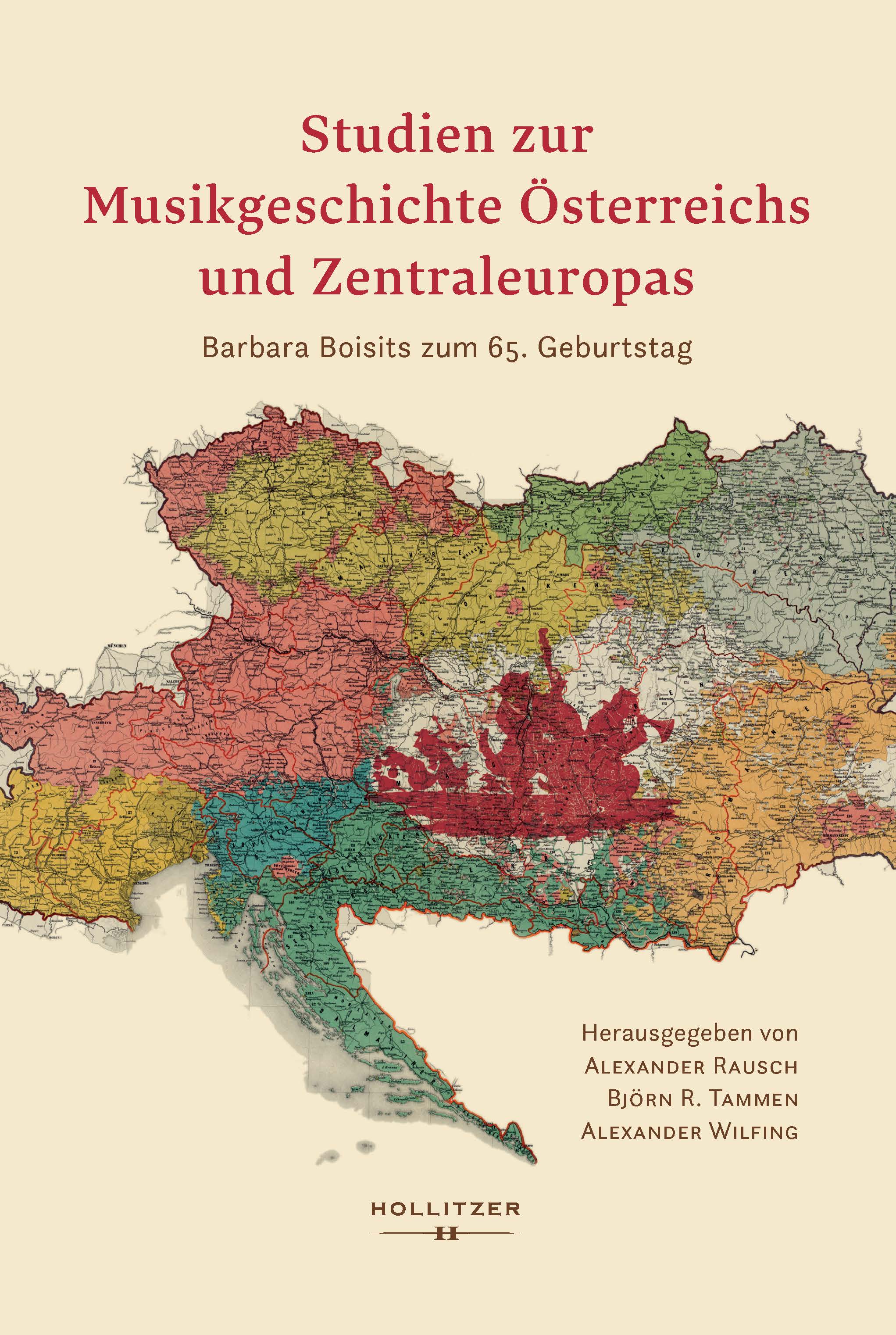 Cover Studien zur Musikgeschichte Österreichs und Zentraleuropas