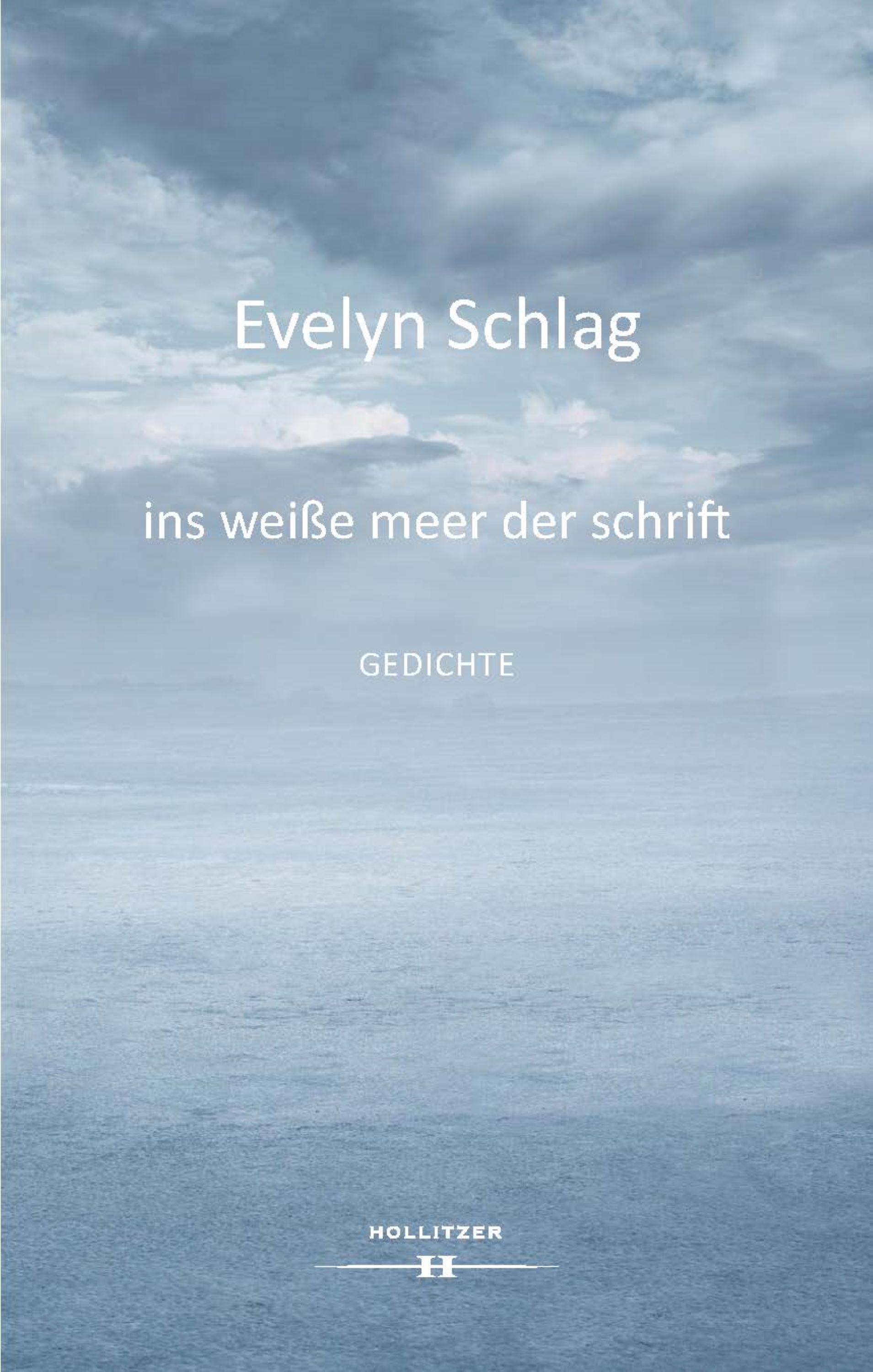 Cover ins weiße meer der schrift