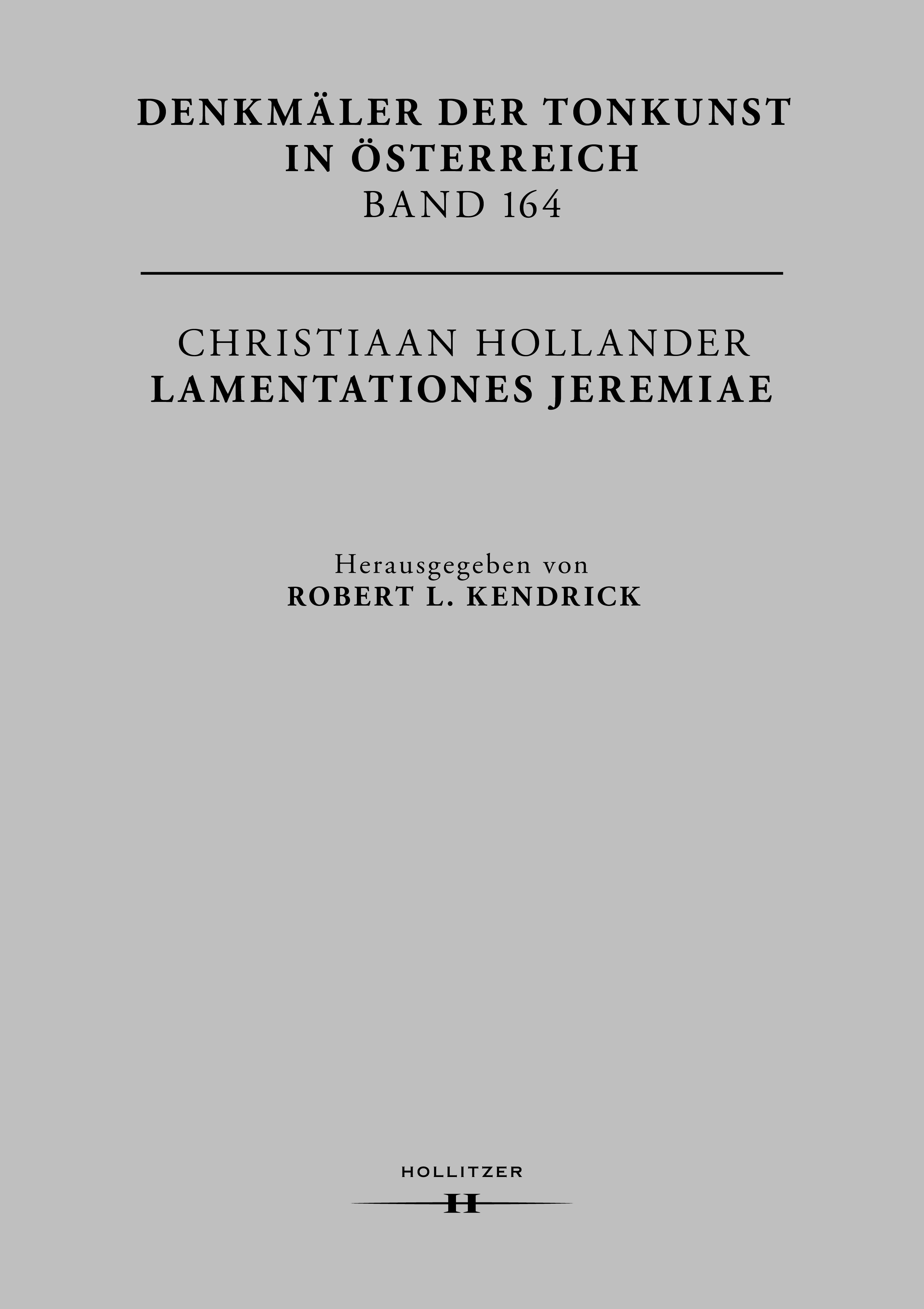 Cover Christiaan Hollander