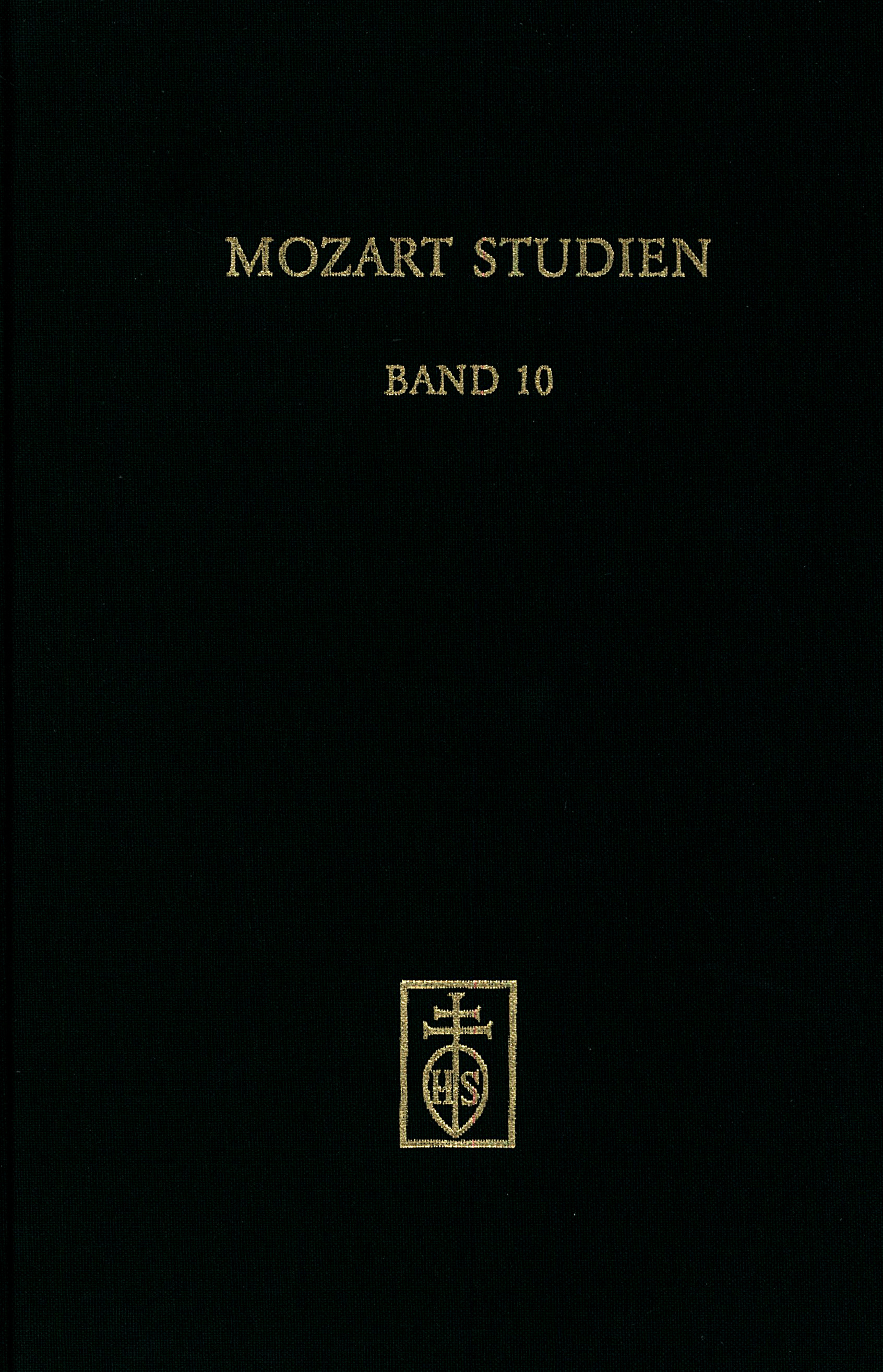 Cover Mozart Studien Band 10