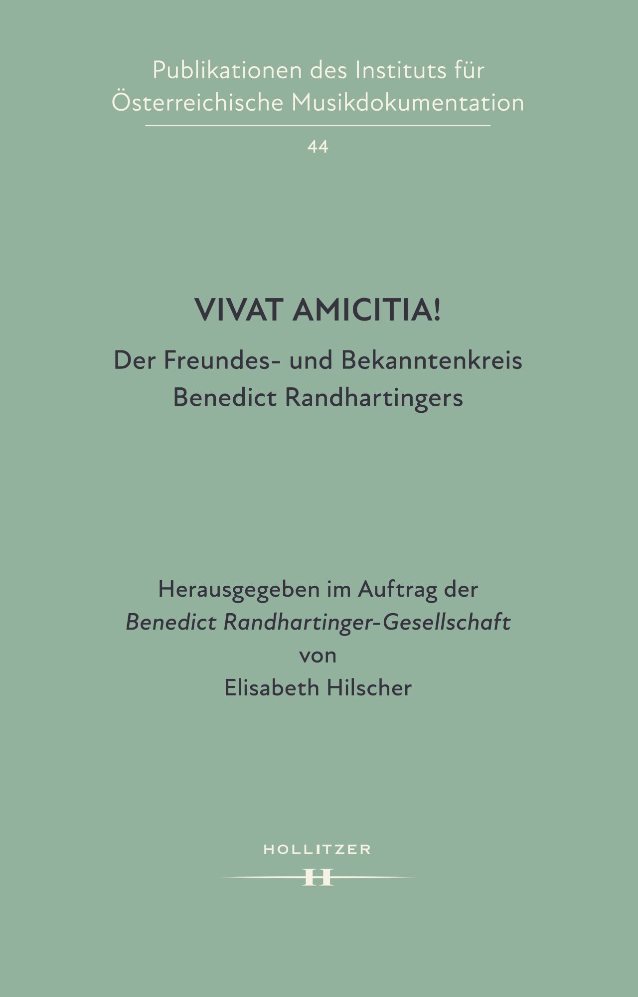 Cover Vivat Amicitia!