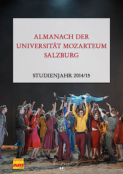 Cover Almanach der Universität Mozarteum Salzburg