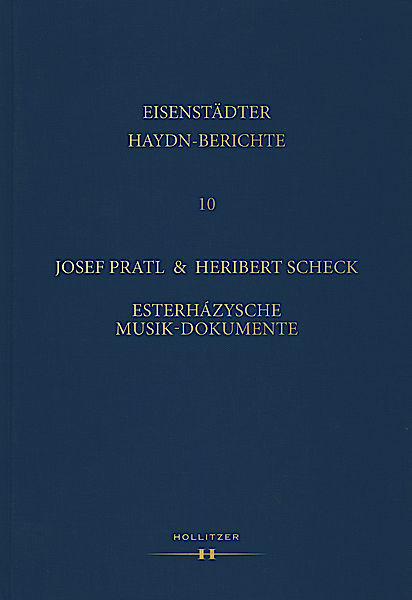 Cover Esterházysche Musik-Dokumente