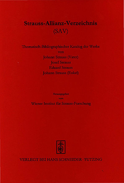 Cover Strauss-Allianz-Verzeichnis (SAV)